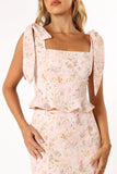 Luna Two PIece Set Pink Floral