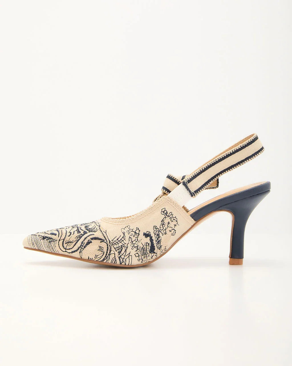 Selana Slingback Heels
