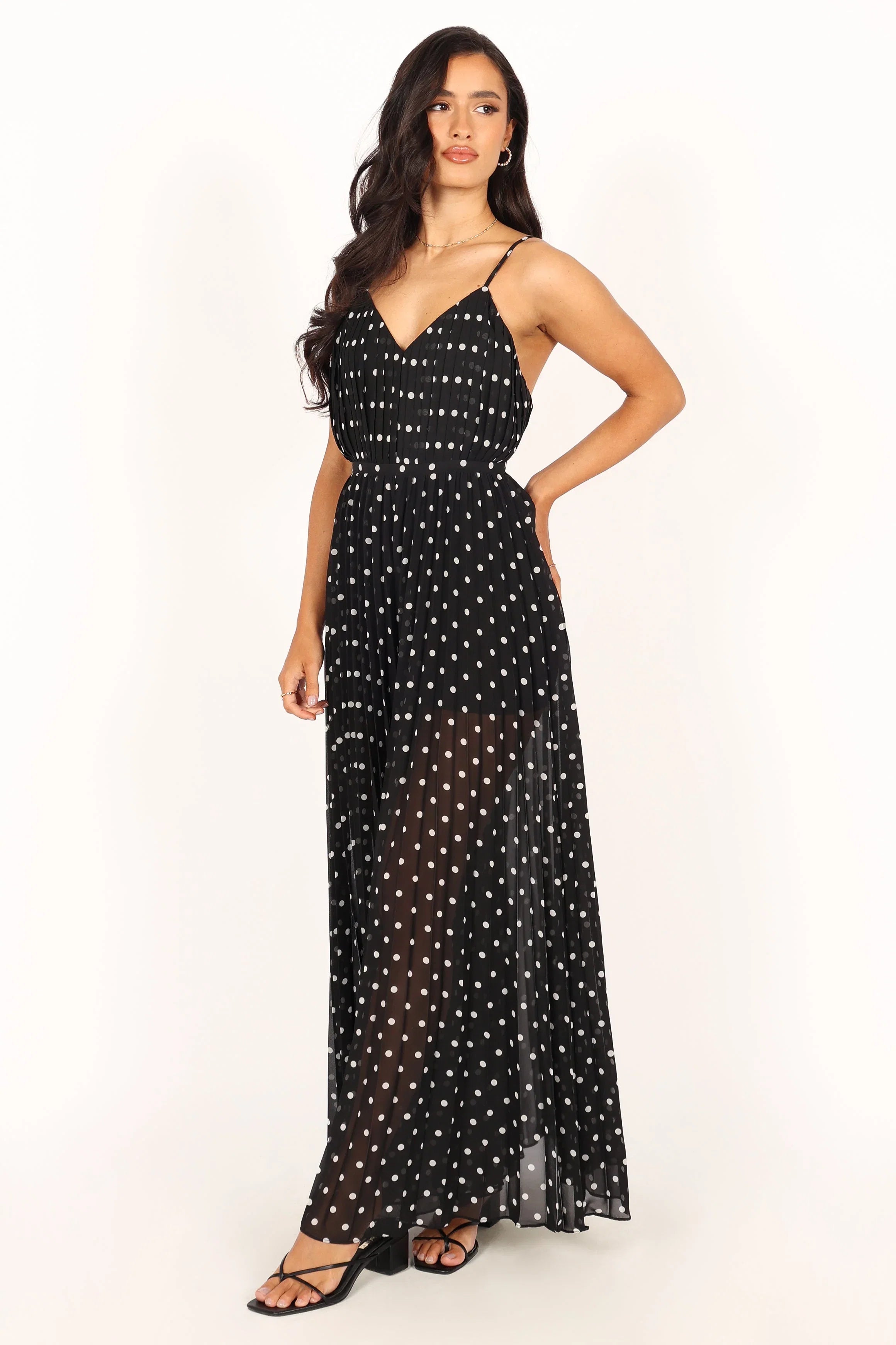 Hilary Wide Leg Jumpsuit Black