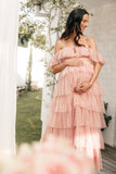 Belle Maxi Dress Blush