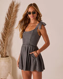 Jocie Pleated Romper