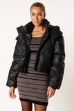 Tania Puffer Jacket Black