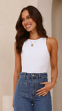 Jakira Bodysuit White