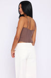 Its A Lifestyle Bustier Chocolate