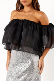 Deedi Off Shoulder Top Black
