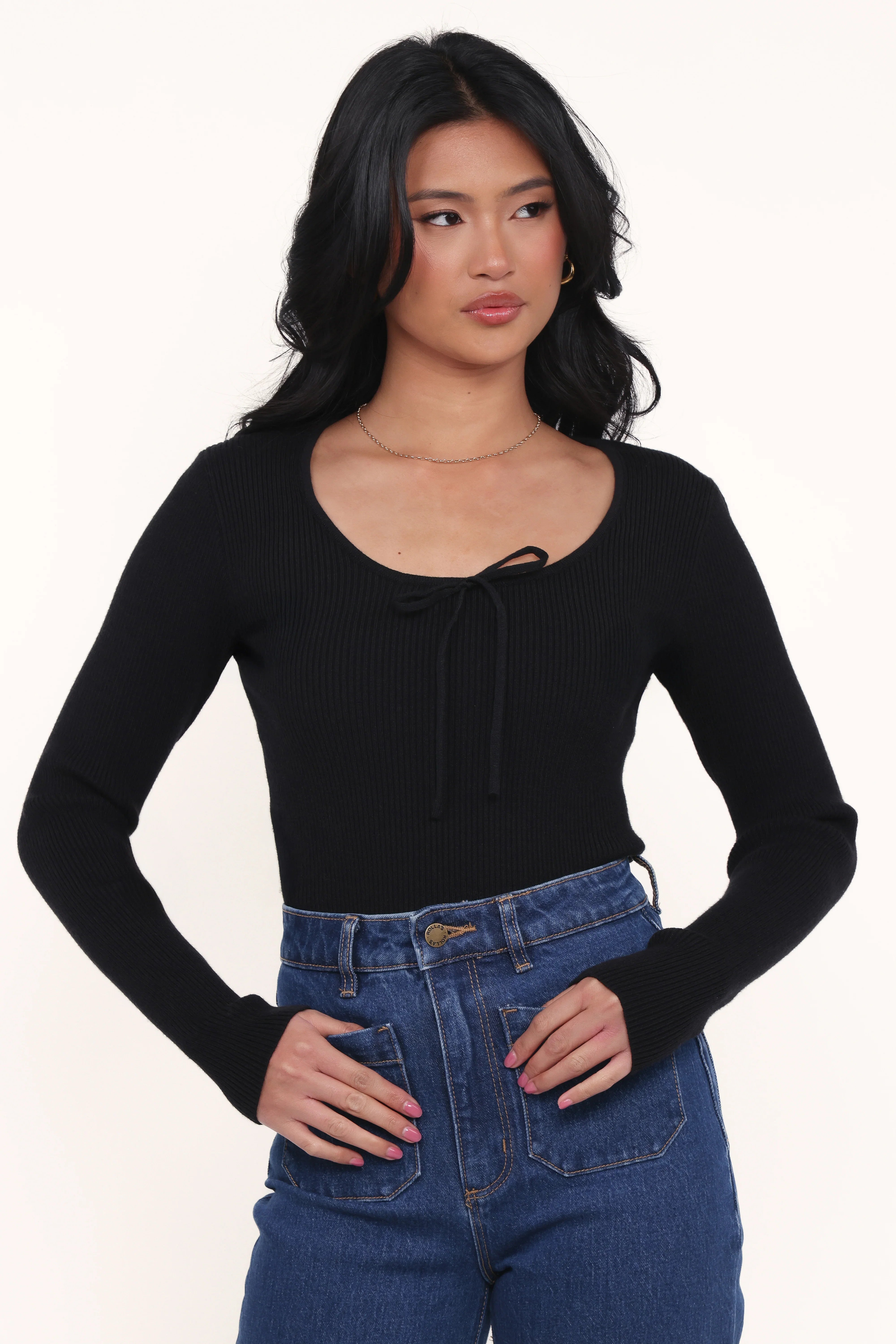 Cooper Knit Top Black