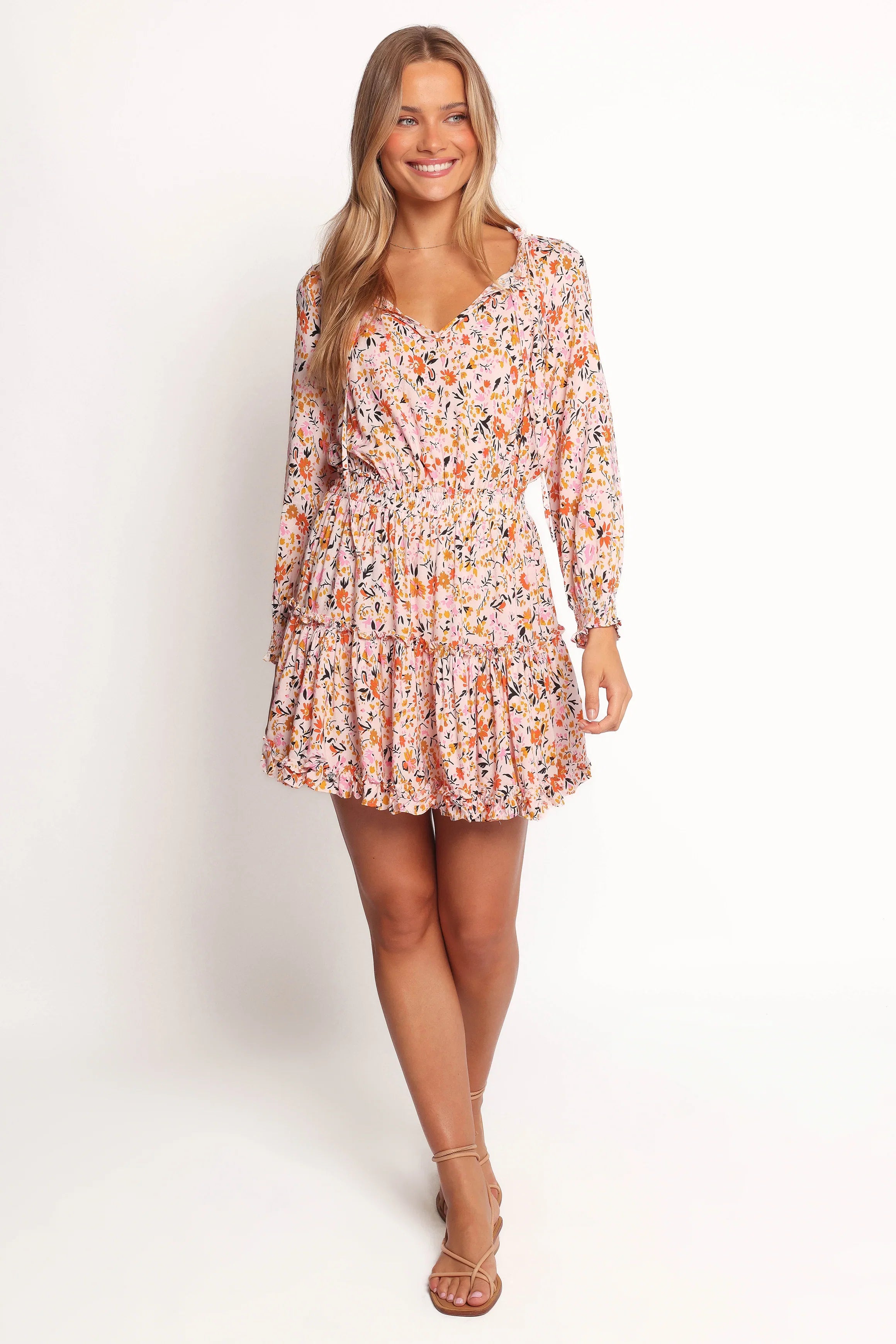 Kealan Dress Pink Ditsy floral