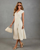 Soft Society Wrap Midi Dress