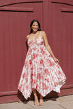 Vikki Dress Red Floral
