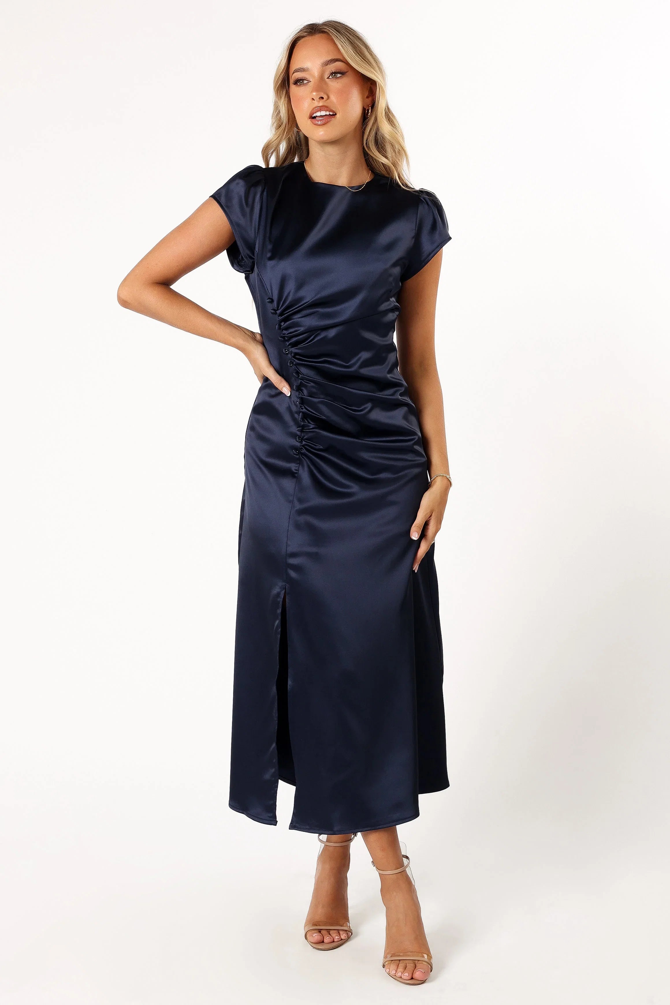 Lisbeth Midi Dress Navy