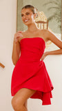 Hanae Mini Dress Red