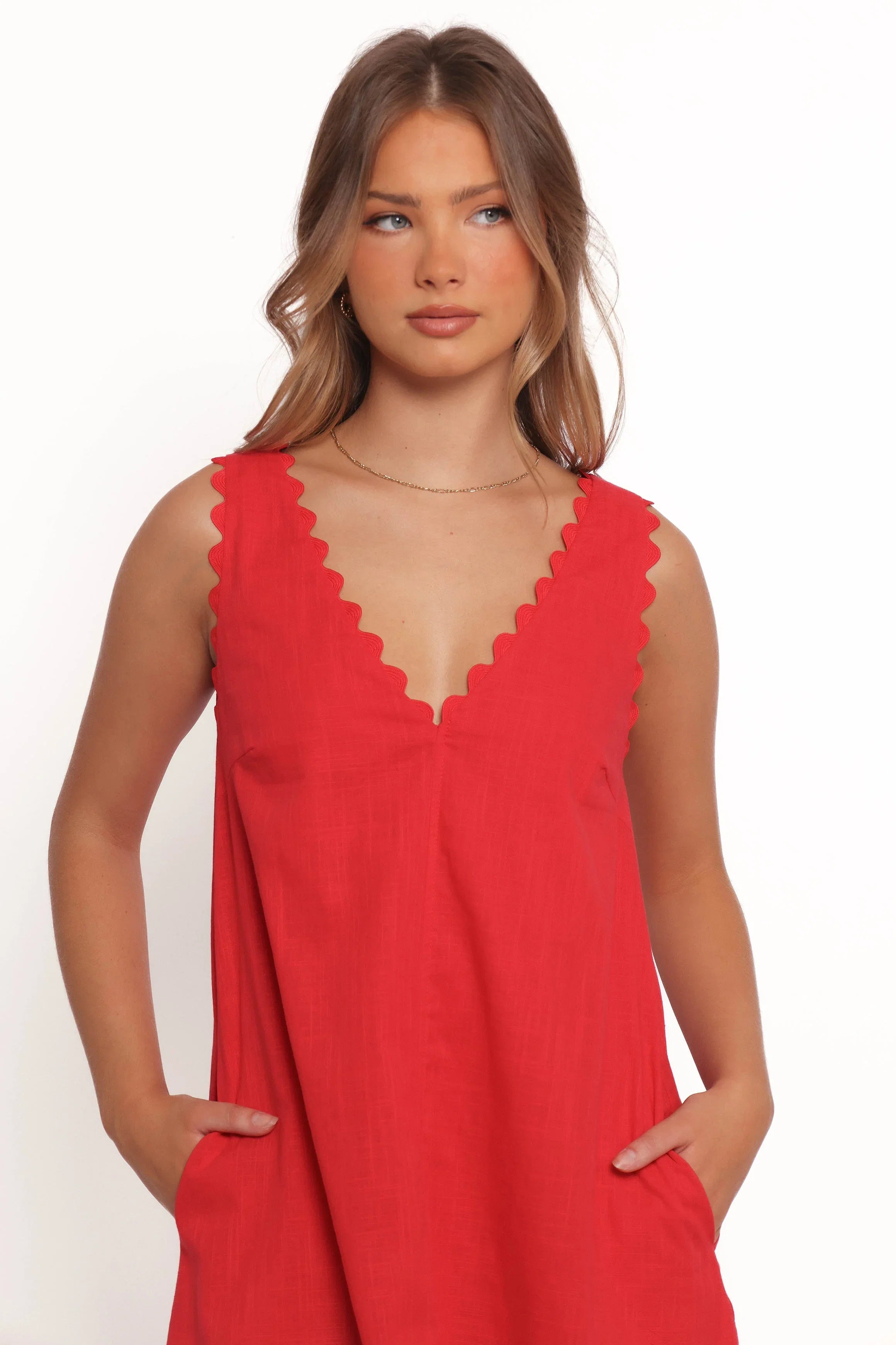 Blaine Mini Dress Red