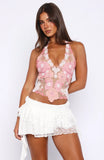 More Dreams Halter Top Pink