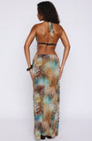 Sunday Strolls Maxi Skirt Saltwater