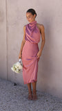 Esther Maxi Dress Baked Rose