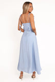 Della Midi Dress Pale Blue