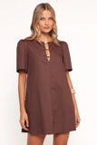 Lirael Mini Dress Espresso
