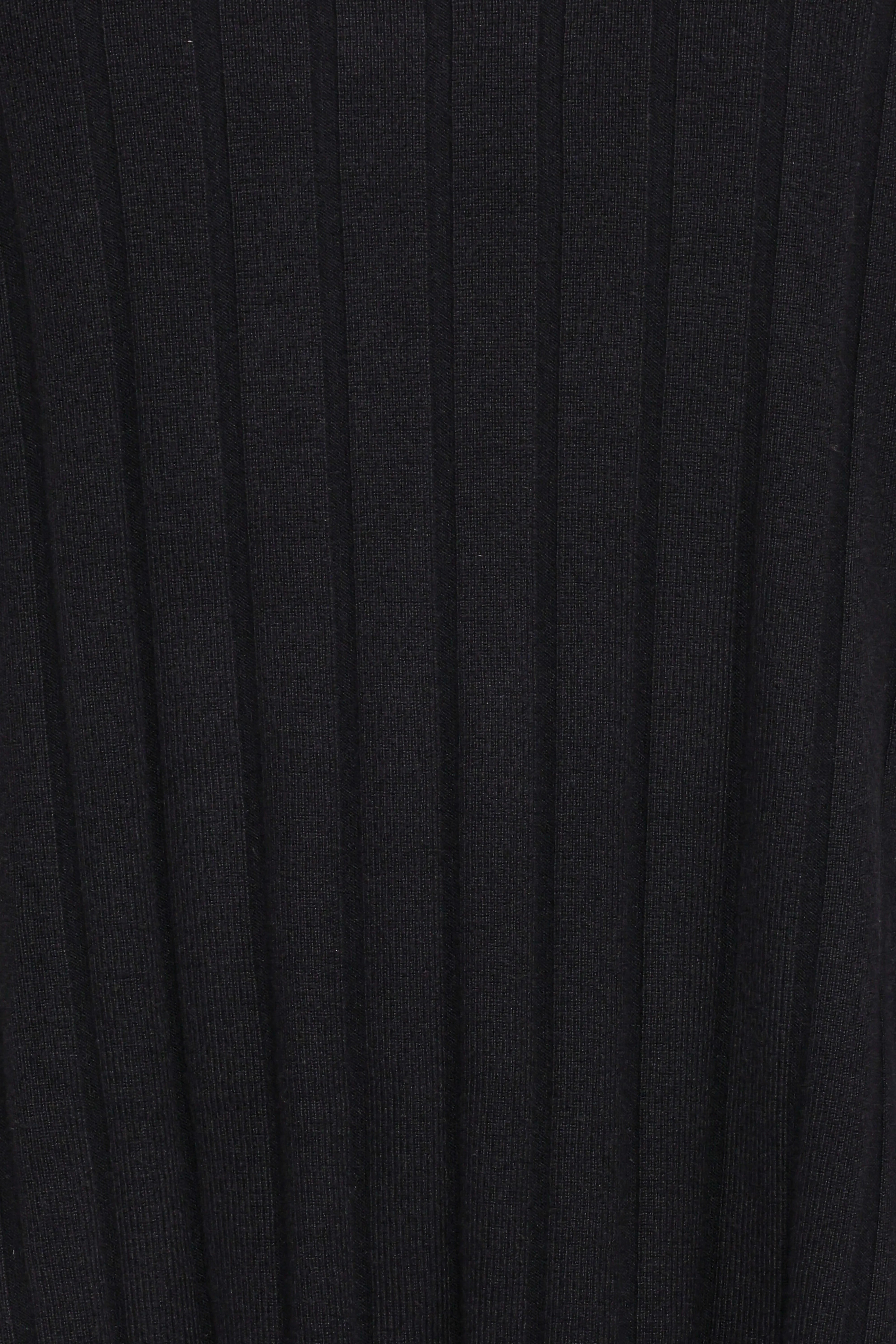 Alix Ribbed Knit Set Black