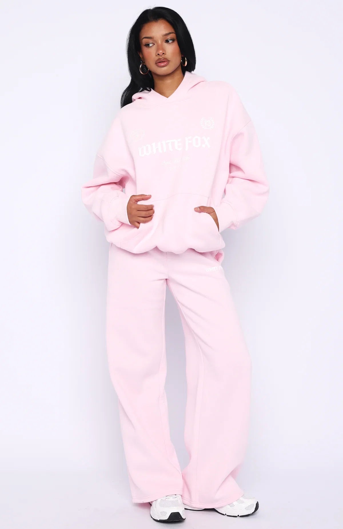 Vibe Too High Oversized Hoodie Pink