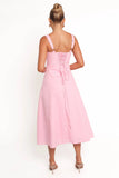 Cosima Midi Dress Pink