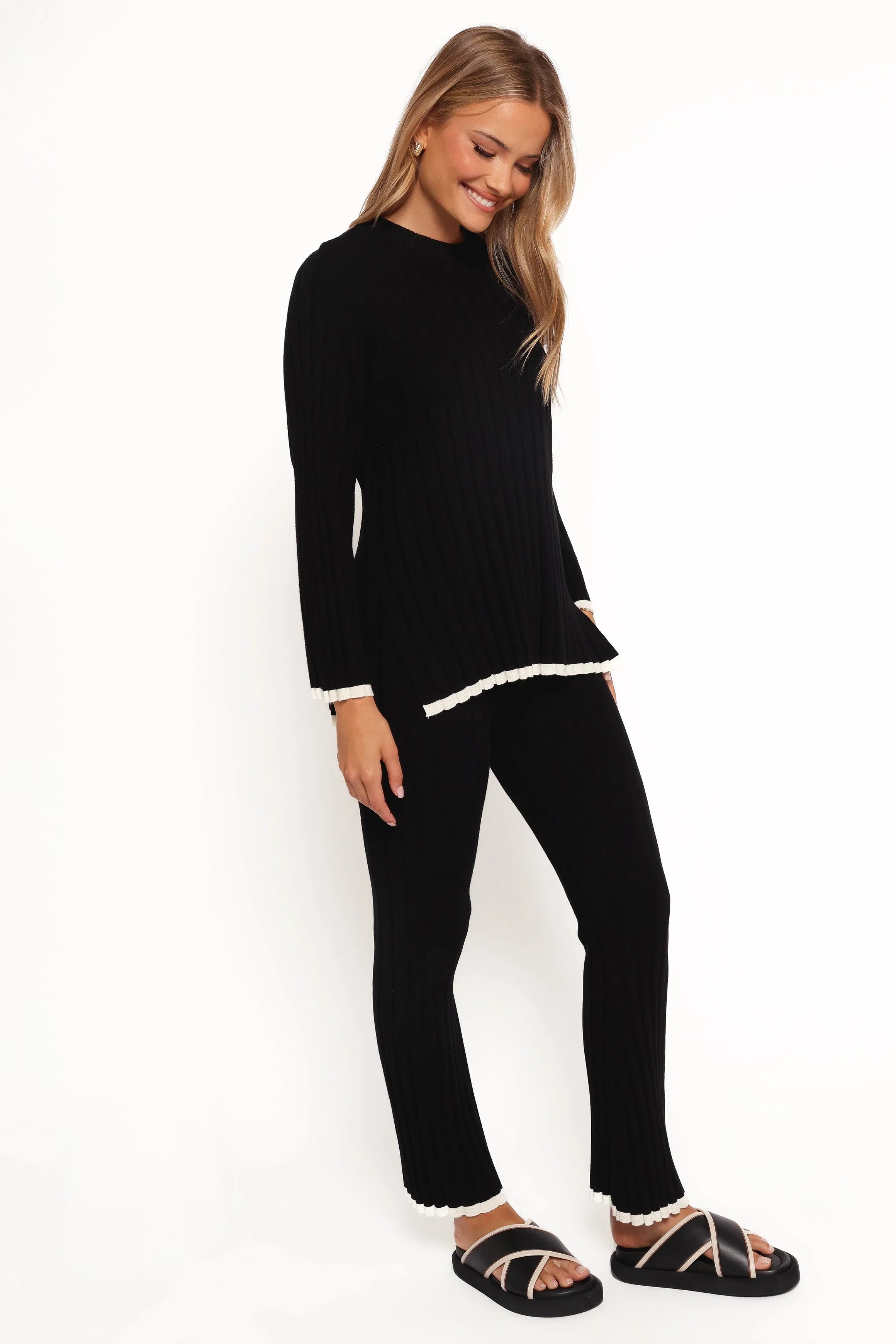 Dora Knit Pant Black