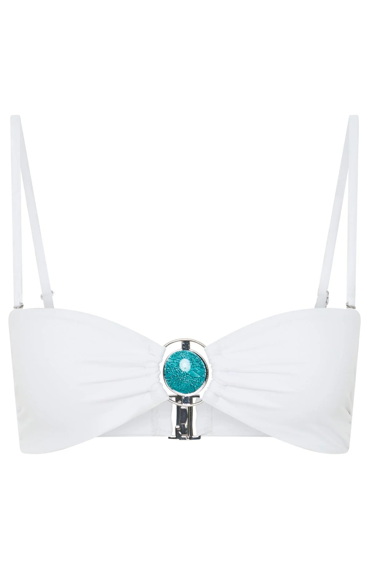 Zereia Bikini Top White