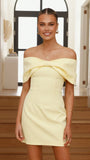 Mia Mini Dress Yellow