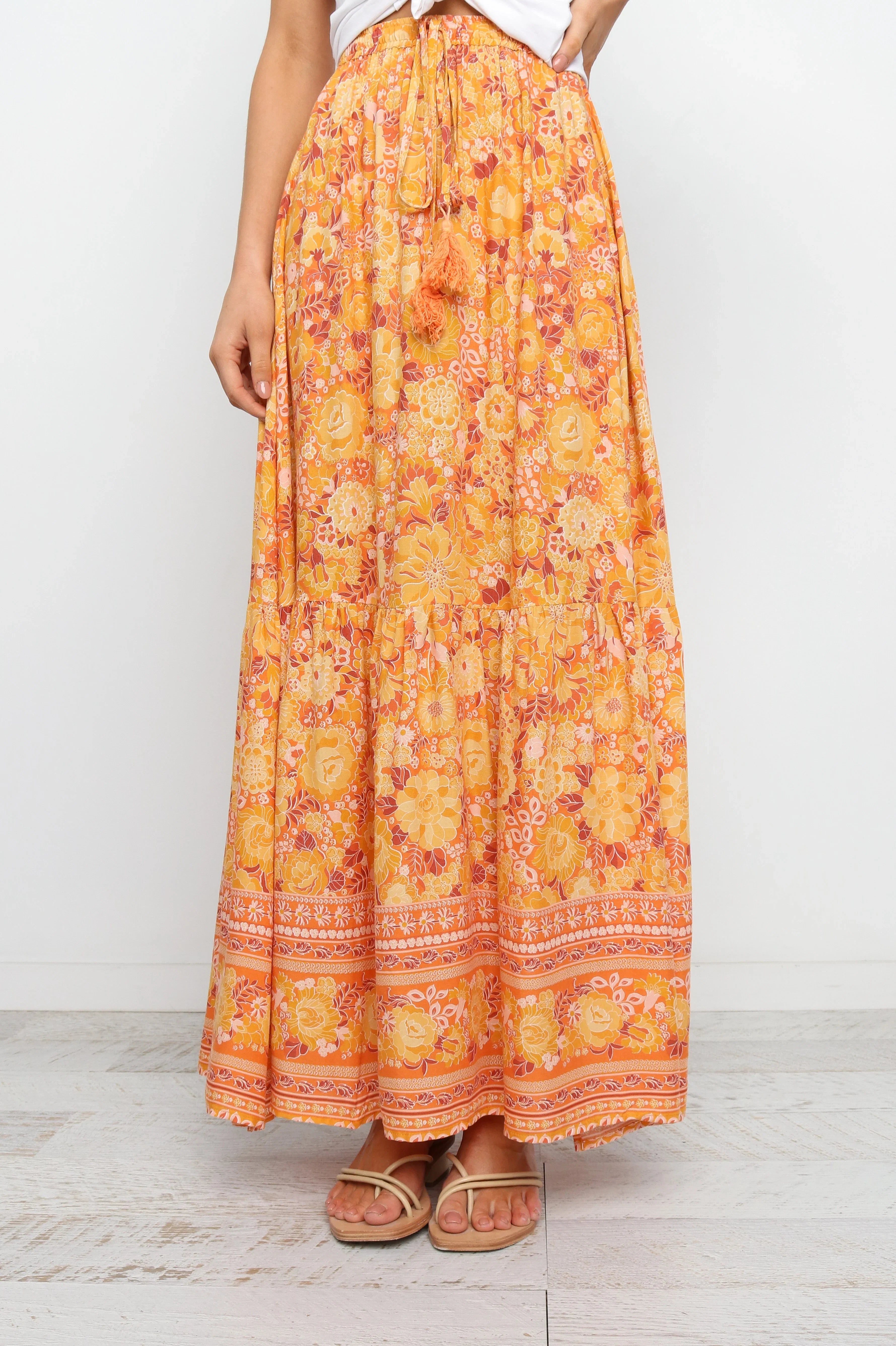 Nyasa Skirt Orange