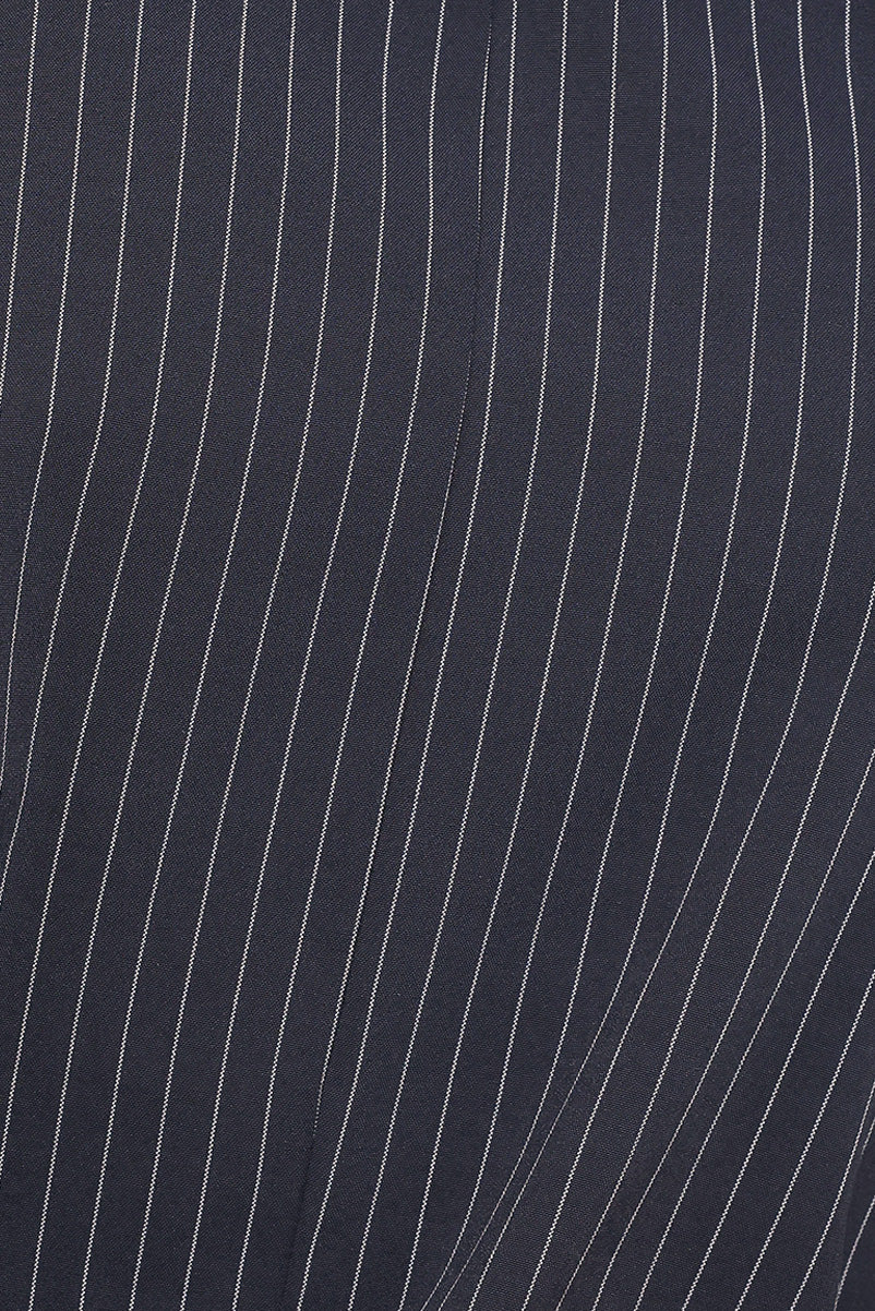 Enda Top Navy White Stripe