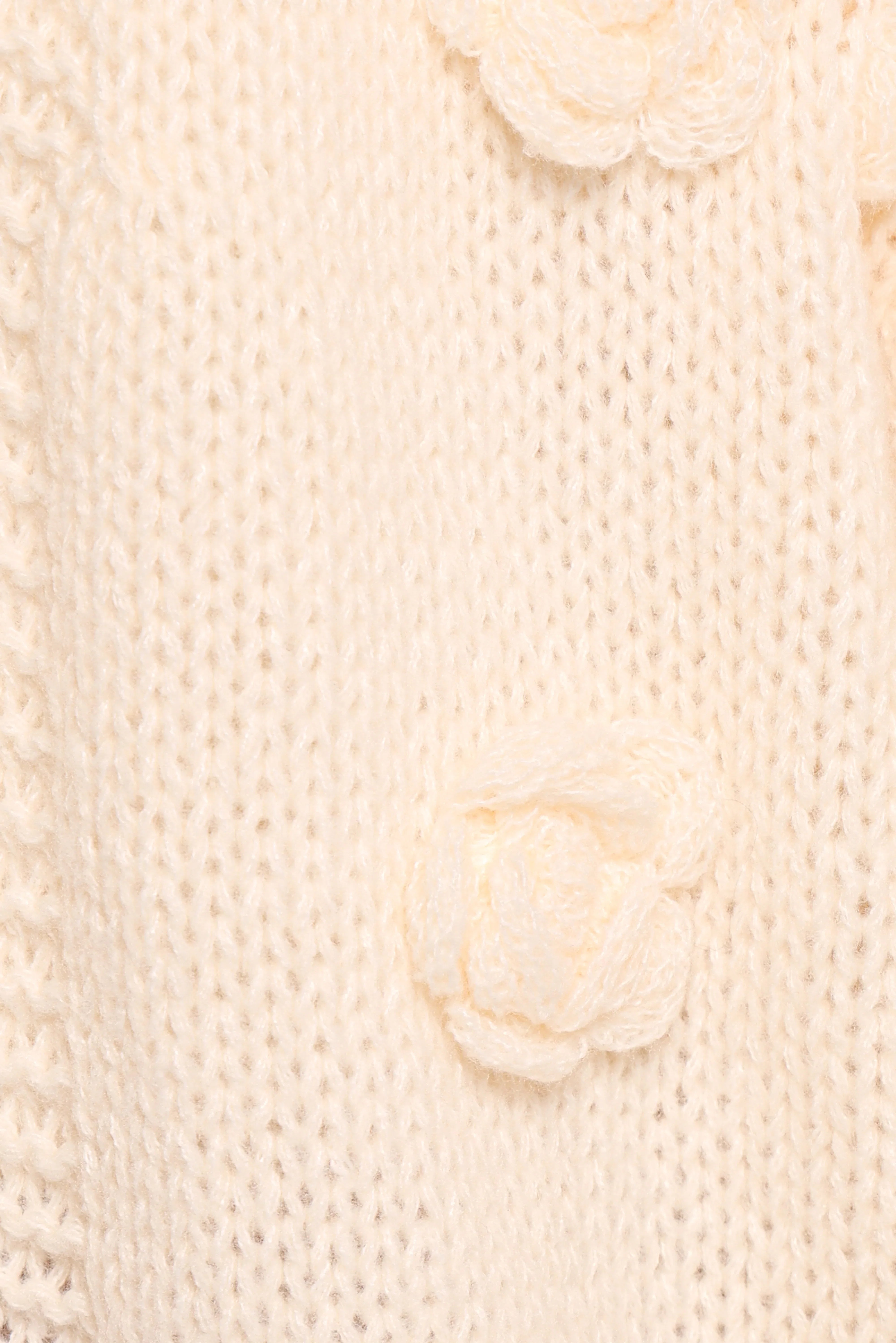 Doralee Rose Cardigan Cream