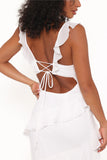 Virginia Maxi Dress White