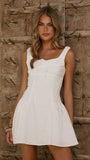 Joy Mini Dress White