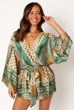 Elyse Romper Green