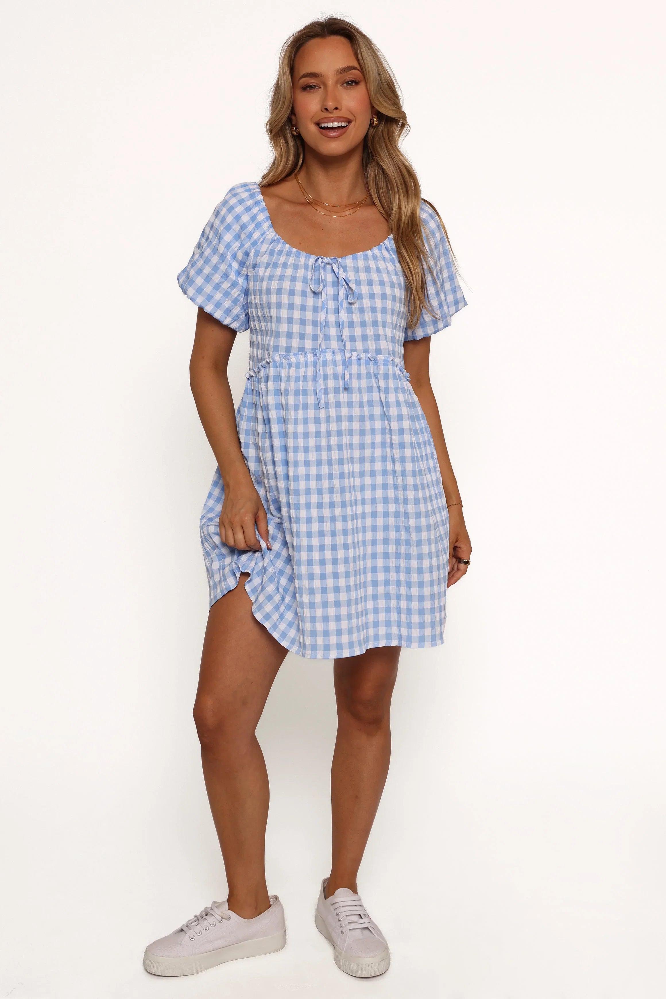 Dorothea Mini Dress Blue