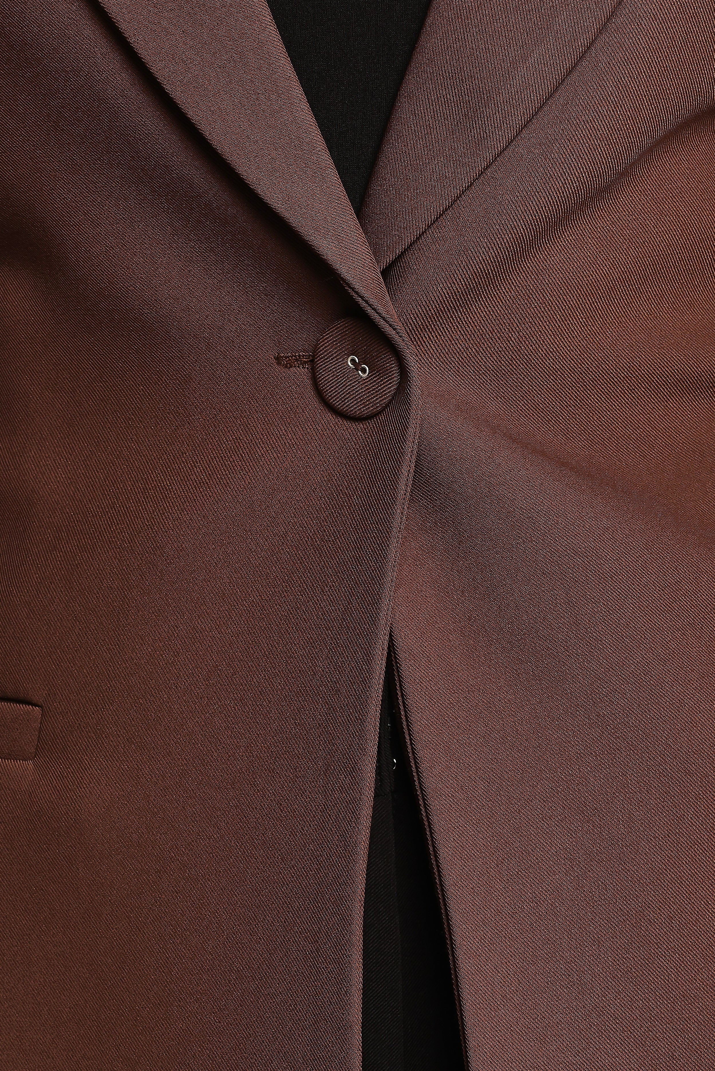Eliana Waist Tie Blazer Espresso