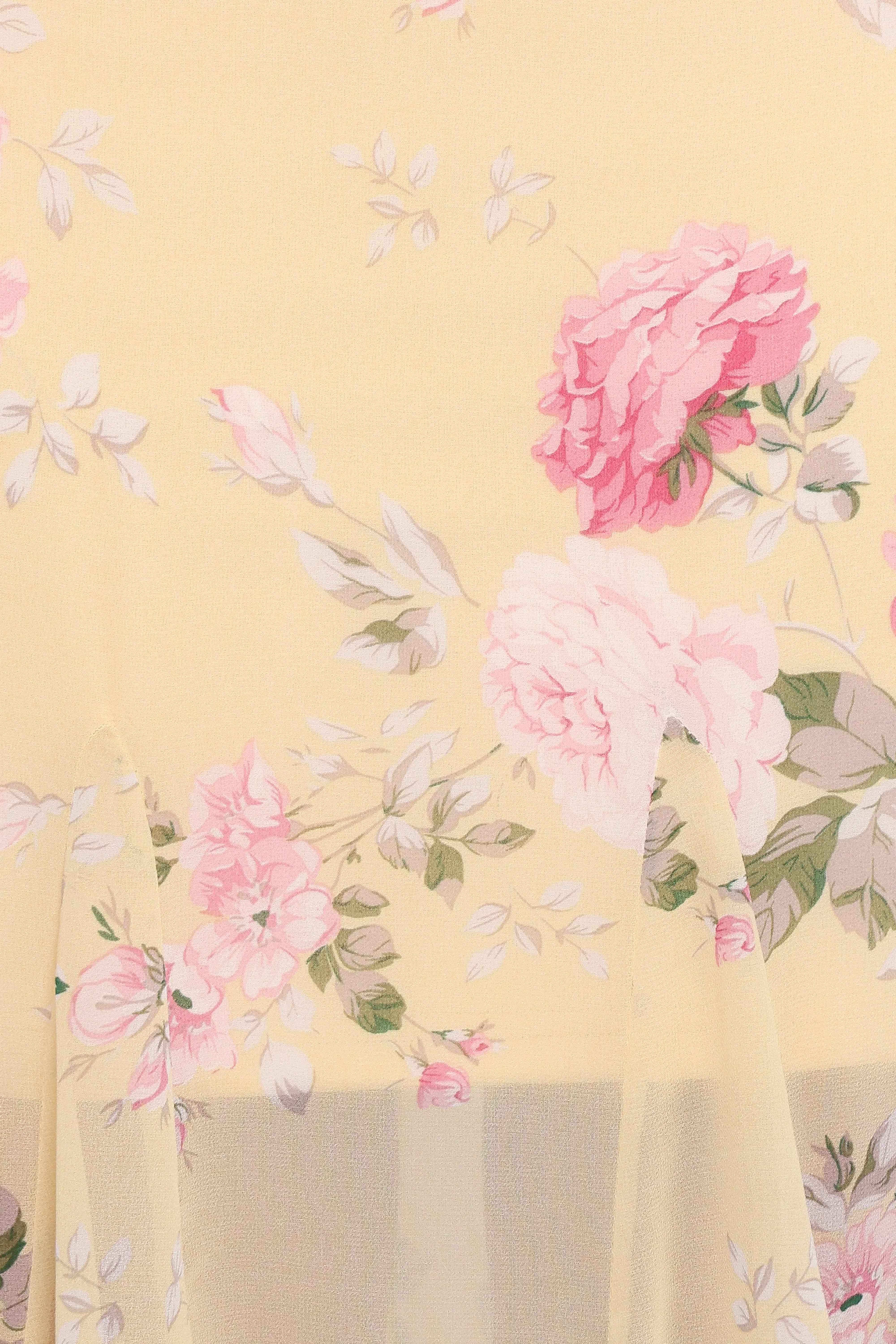 Keani Maxi Dress Yellow Floral