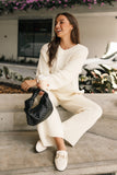 McKinley Knit Pant Cream