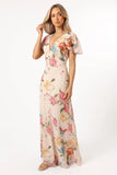 Viola Maxi Dress Sand Pink