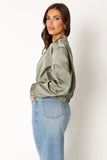Kyra Bomber Jacket Sage
