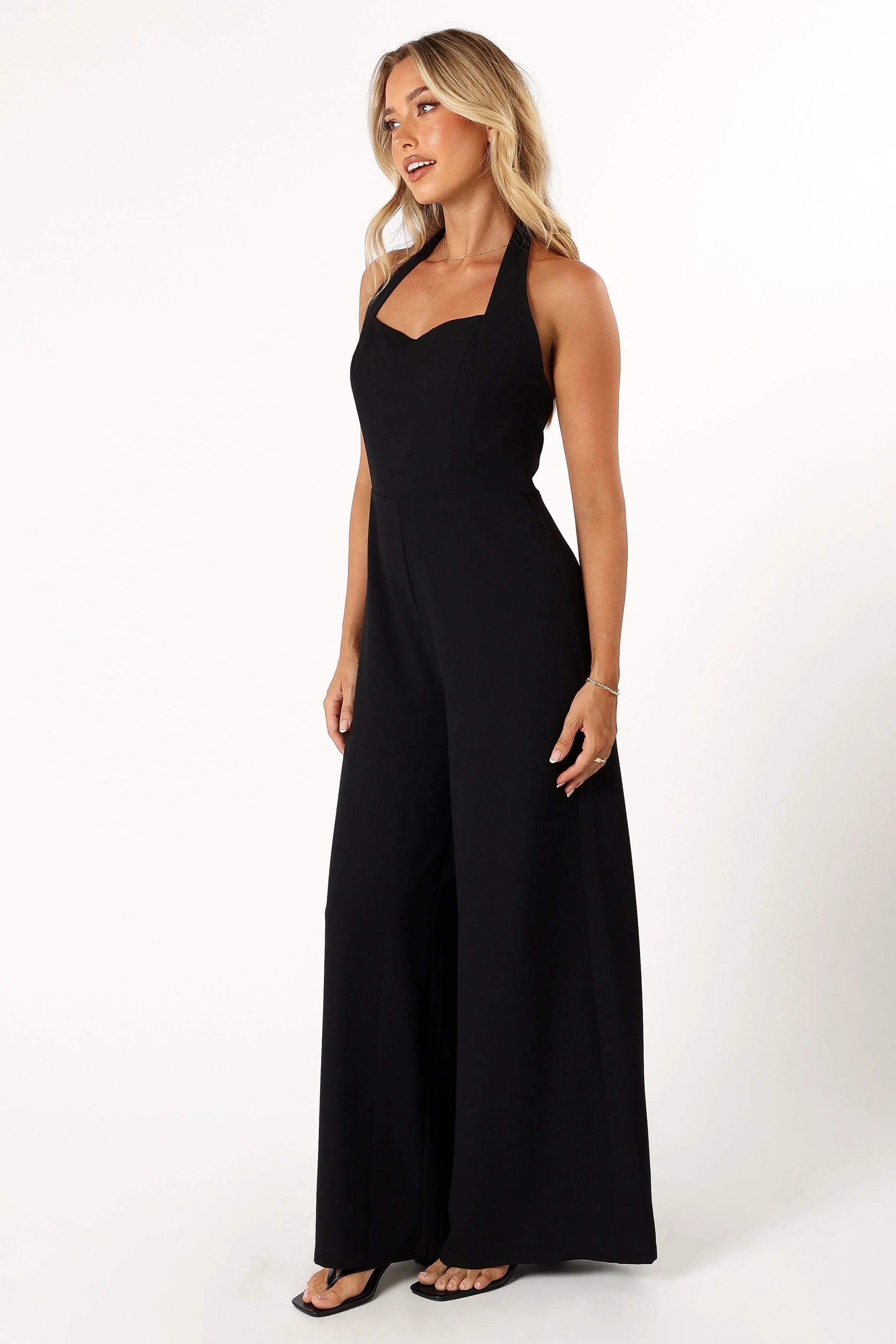 Mathias Halterneck Jumpsuit Black