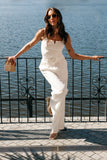 Santina Top White