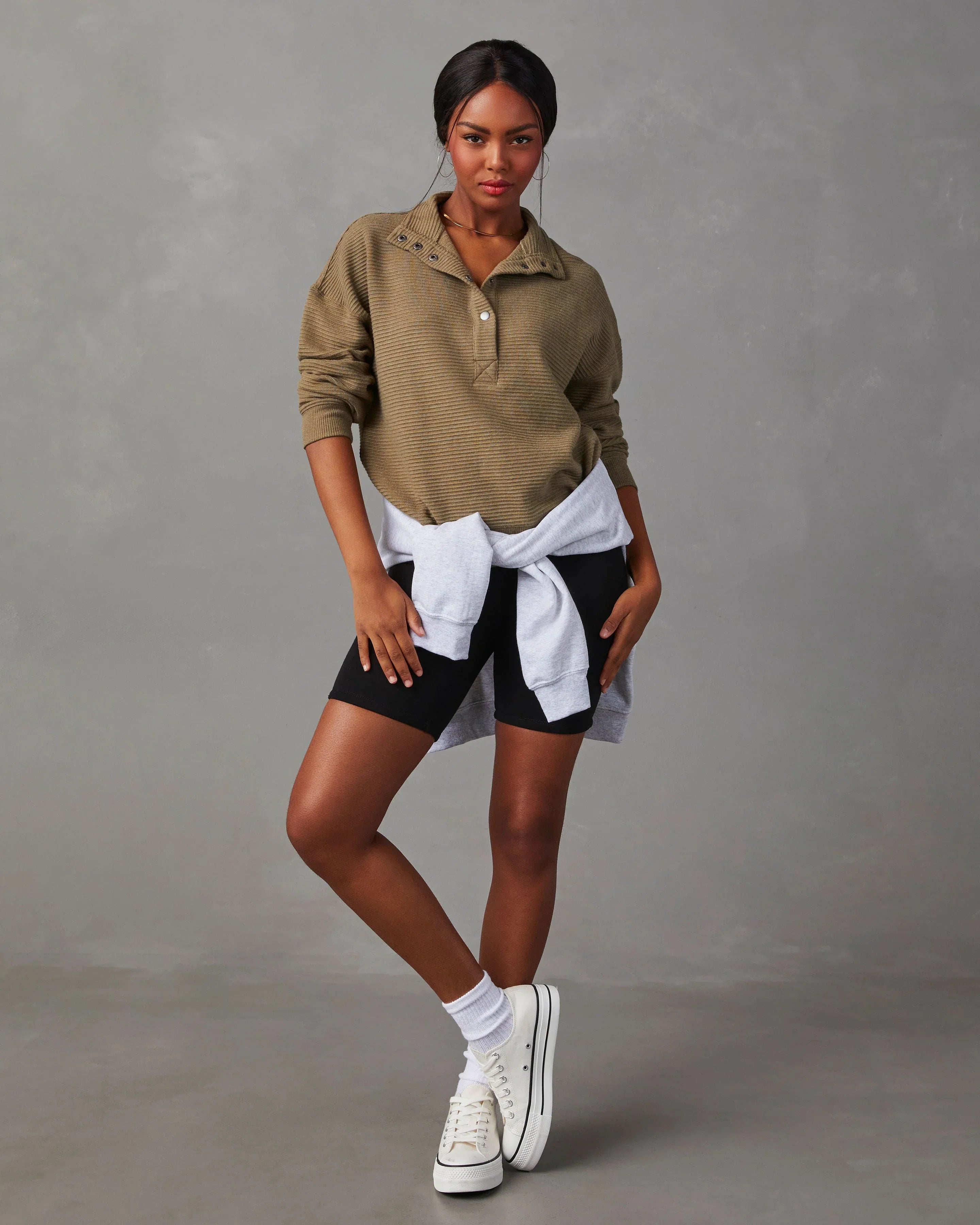 Kinsleigh Collared Pullover Sweater