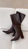 Vallia Boots Chocolate