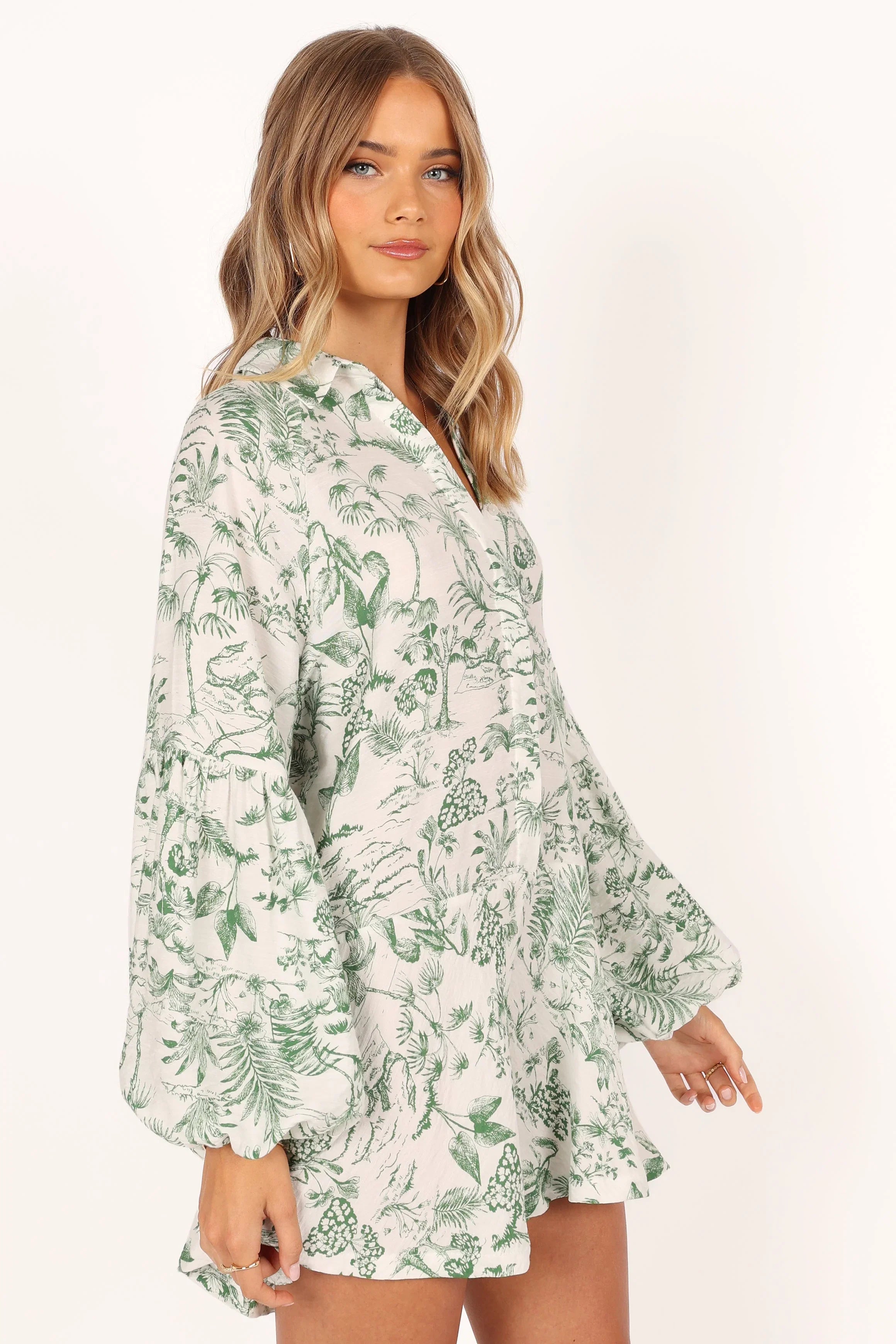 Elsa Romper Green