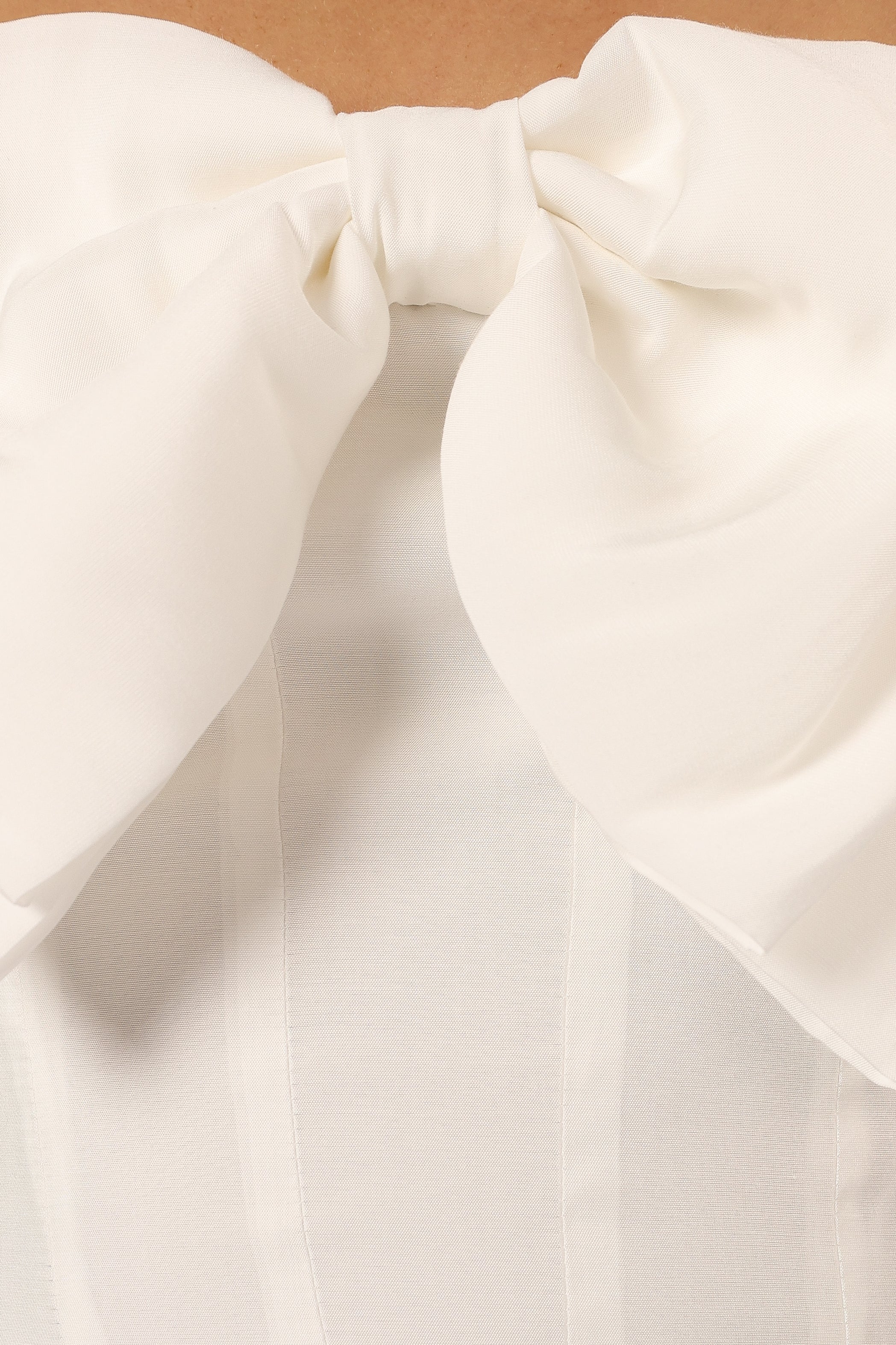 Maeve Midi Bow Dress Ivory