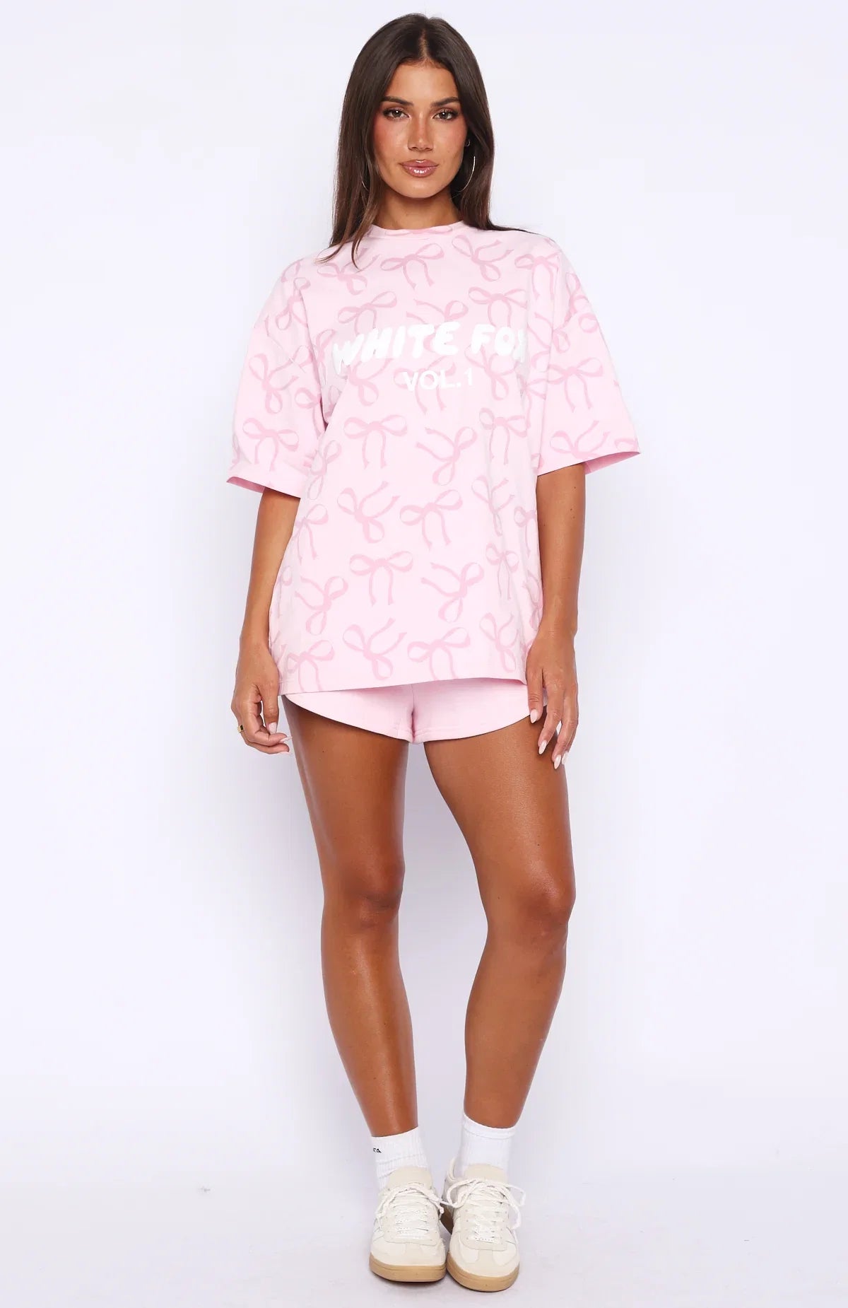Vol 1 Oversized Tee Posy Bow
