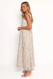 Caroline Maxi Dress Pink Floral