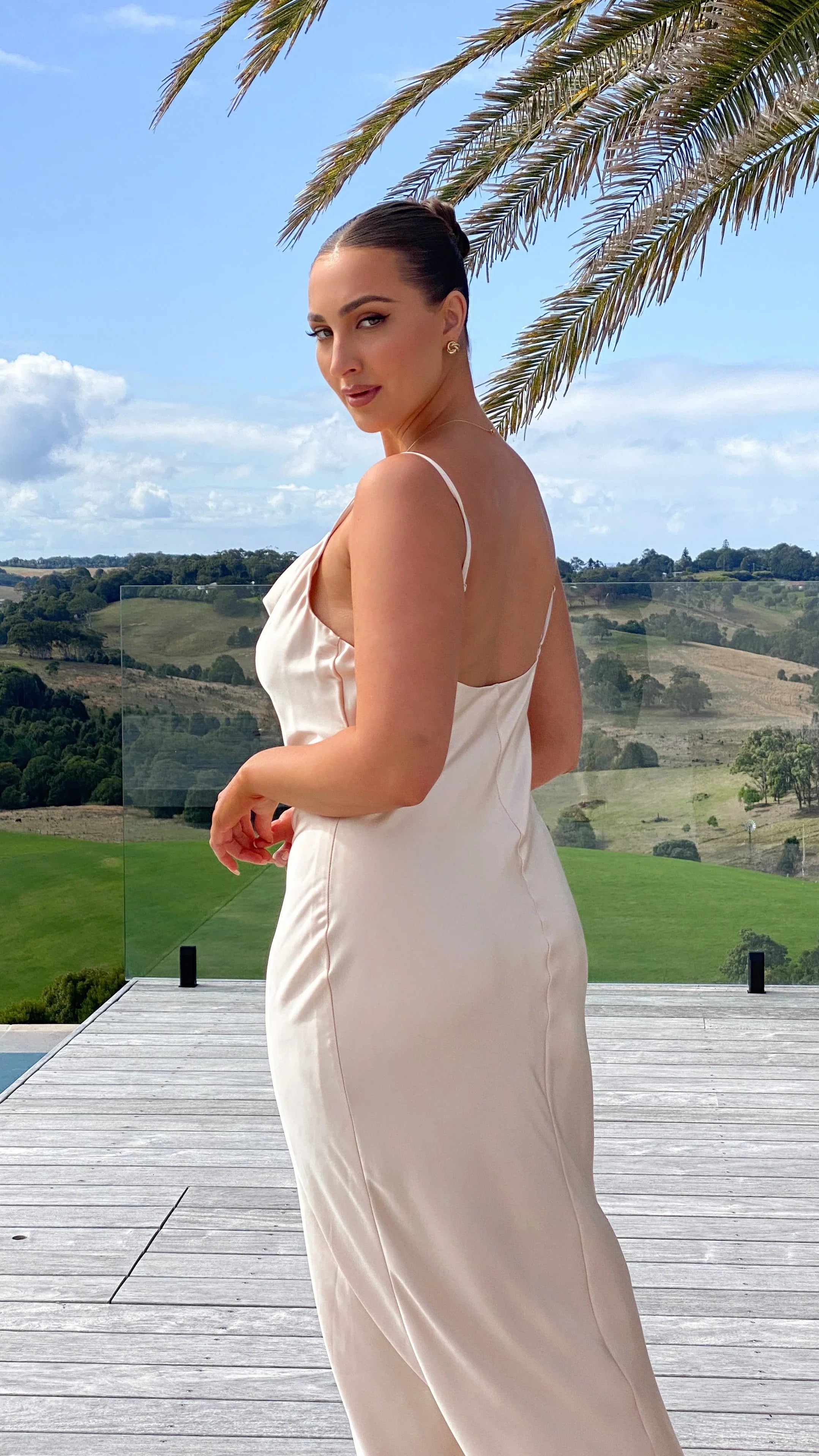 Willow Maxi Dress Soft Gold