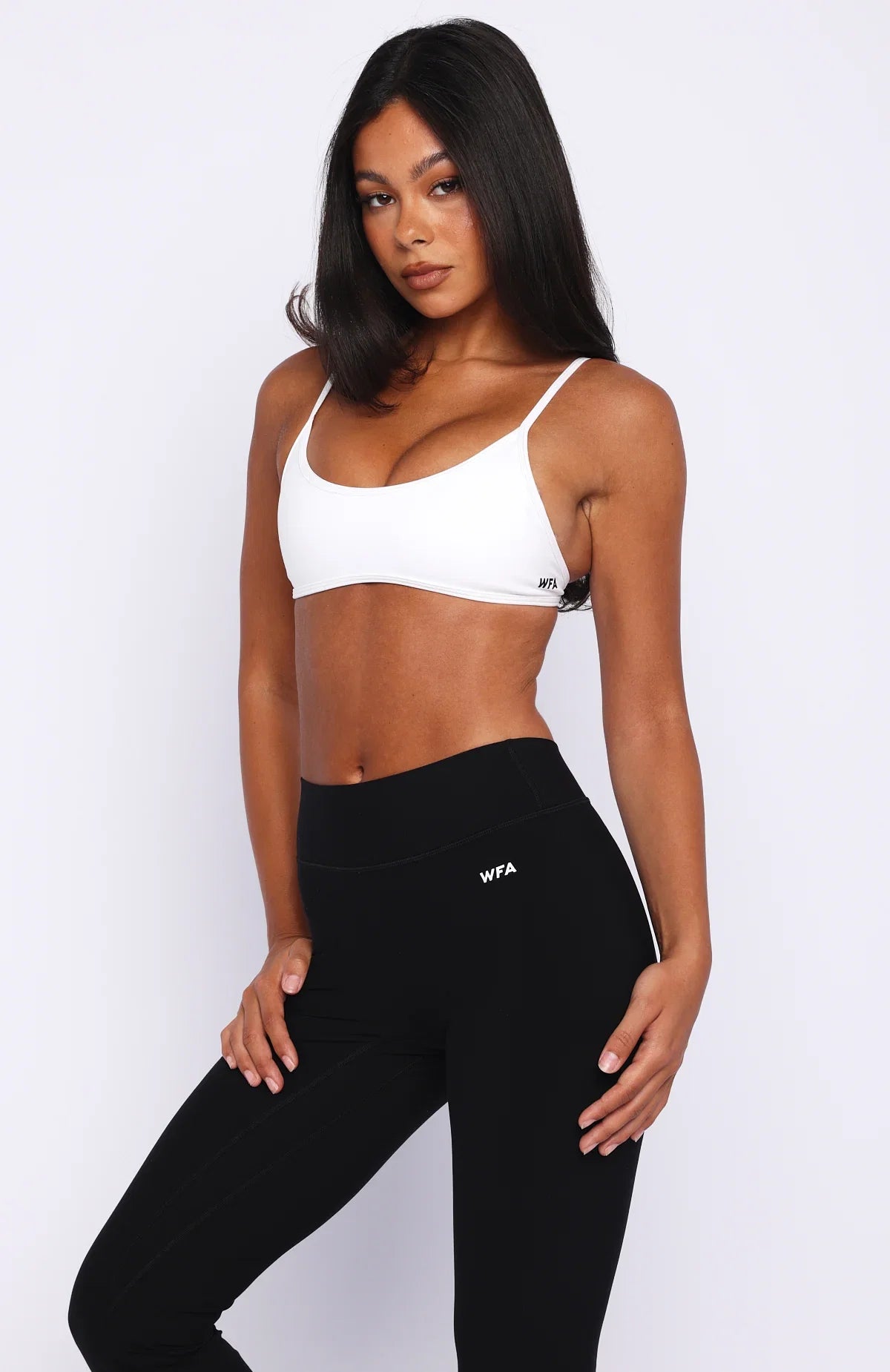 Swing Seamless Sports Bra White