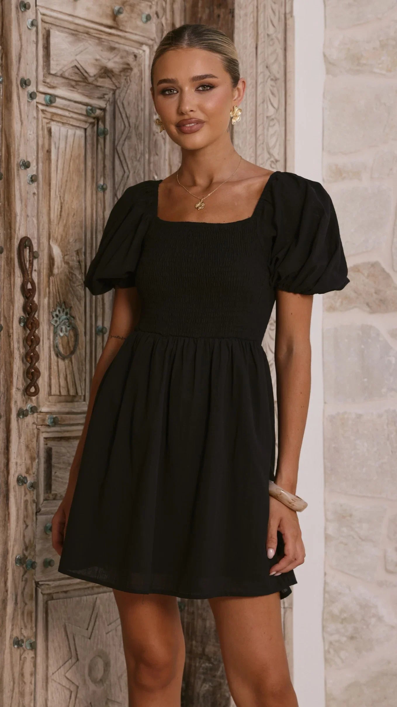 Marissa Mini Dress Black